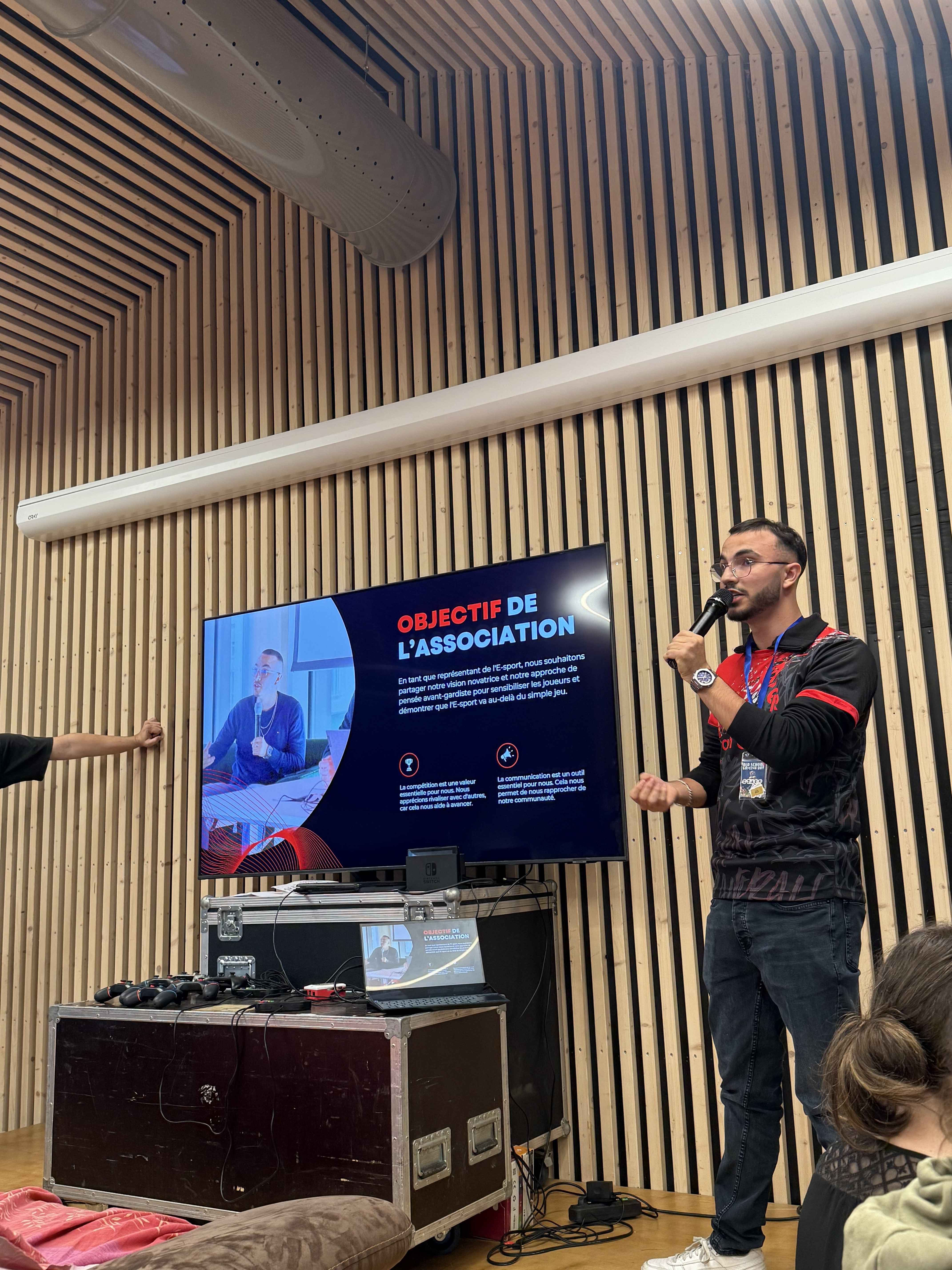 Conférence esport Chirac
